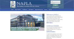Desktop Screenshot of napla.org
